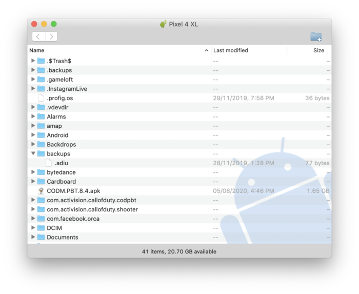 samsung android driver for mac